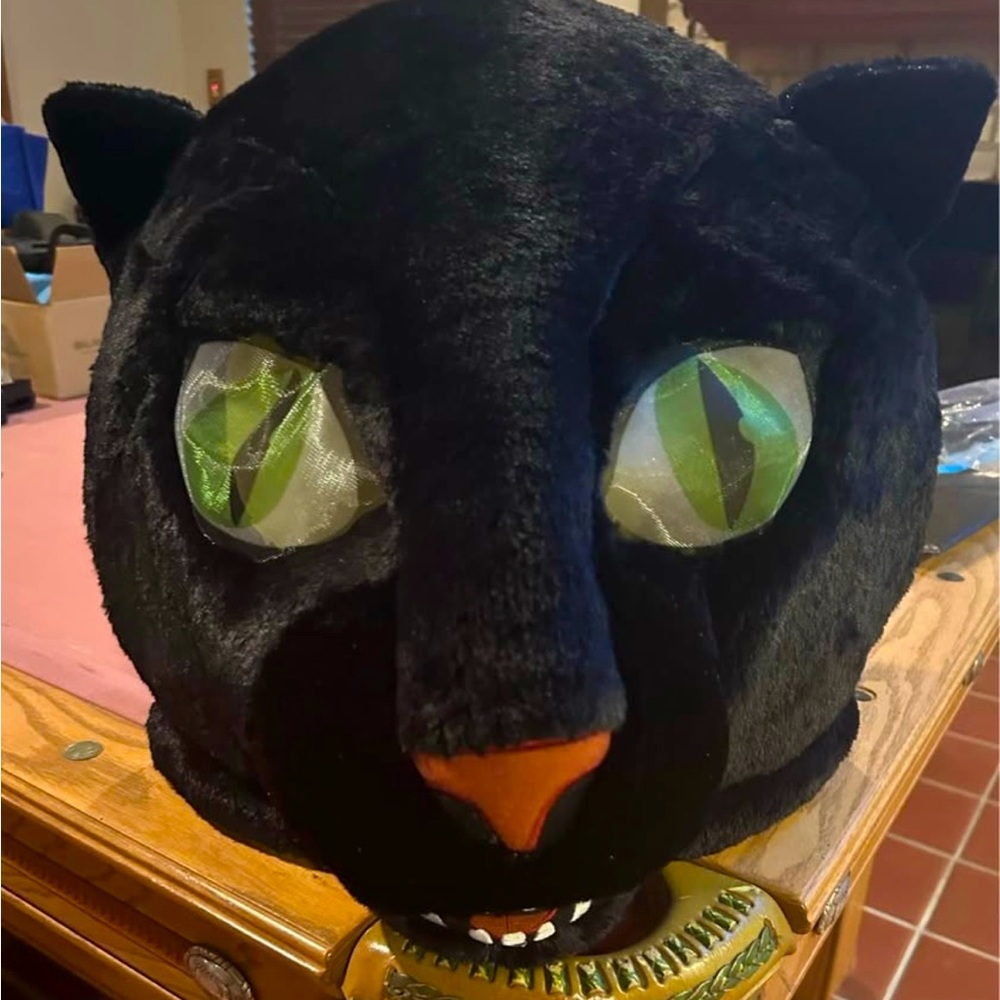 Maskimal Halloween Black Cat Mask